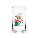 Jingle Juice Can-shaped glass