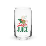 Jingle Juice Can-shaped glass