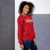 Karma Is The Guy On The Chiefs Unisex Sweatshirt