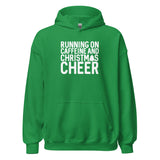 Running on Caffeine & Christmas Cheer Unisex Hoodie