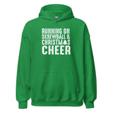 Running on Skrewball & Christmas Cheer Unisex Hoodie