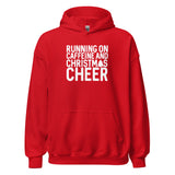 Running on Caffeine & Christmas Cheer Unisex Hoodie