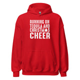 Running on Tequila & Christmas Cheer Unisex Hoodie
