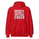 Running on Skrewball & Christmas Cheer Unisex Hoodie