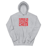 Running on Caffeine & Christmas Cheer Unisex Hoodie