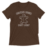 "Christmas Calories Don't Count" Short sleeve t-shirt